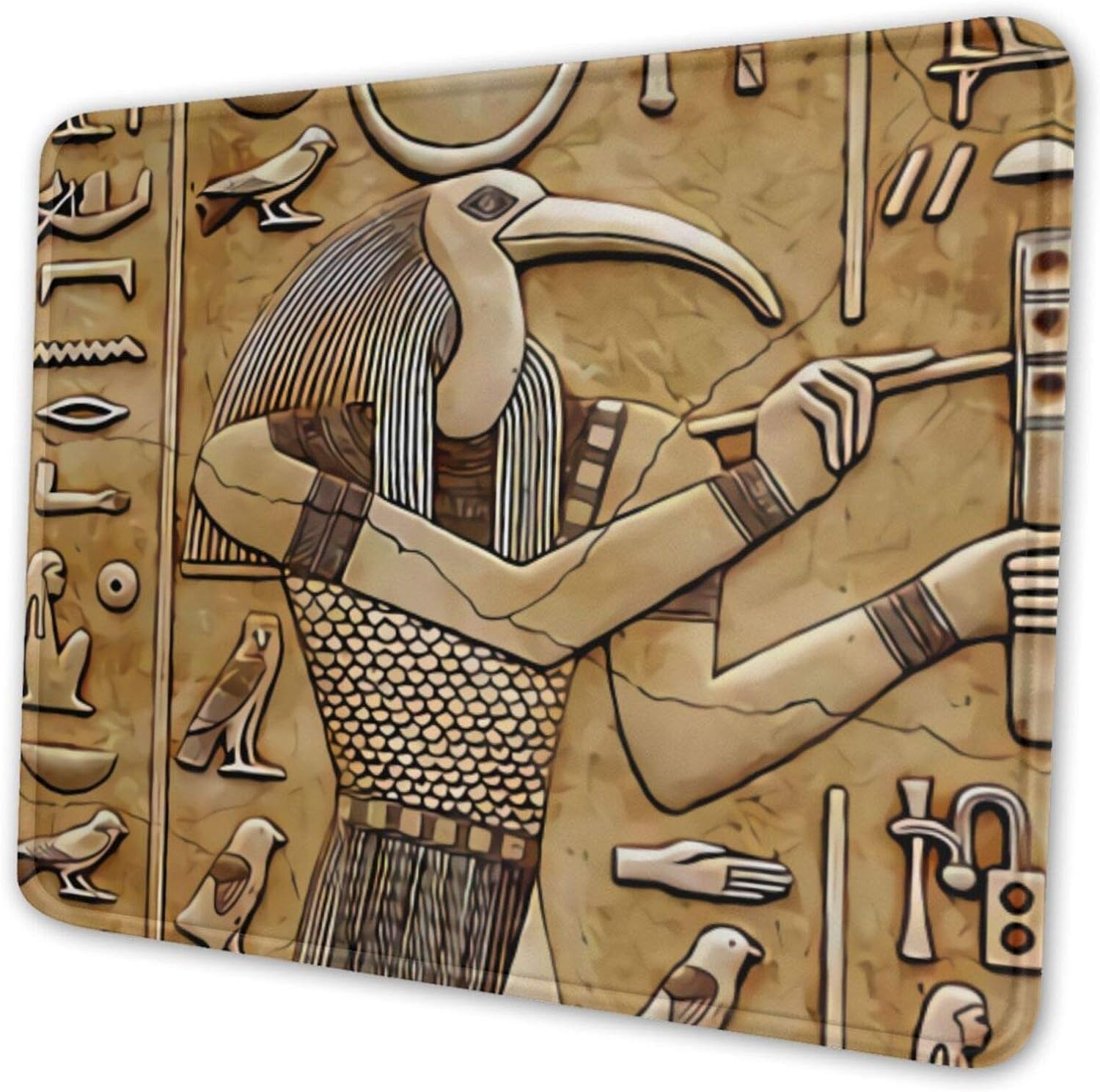 Ancient Egyptian Art Mouse Pad 9.25