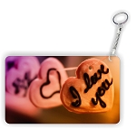 Candy Heart I Love You Key Chain