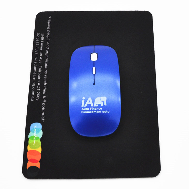 brand new non-slip neoprene based mouse pad & coaster