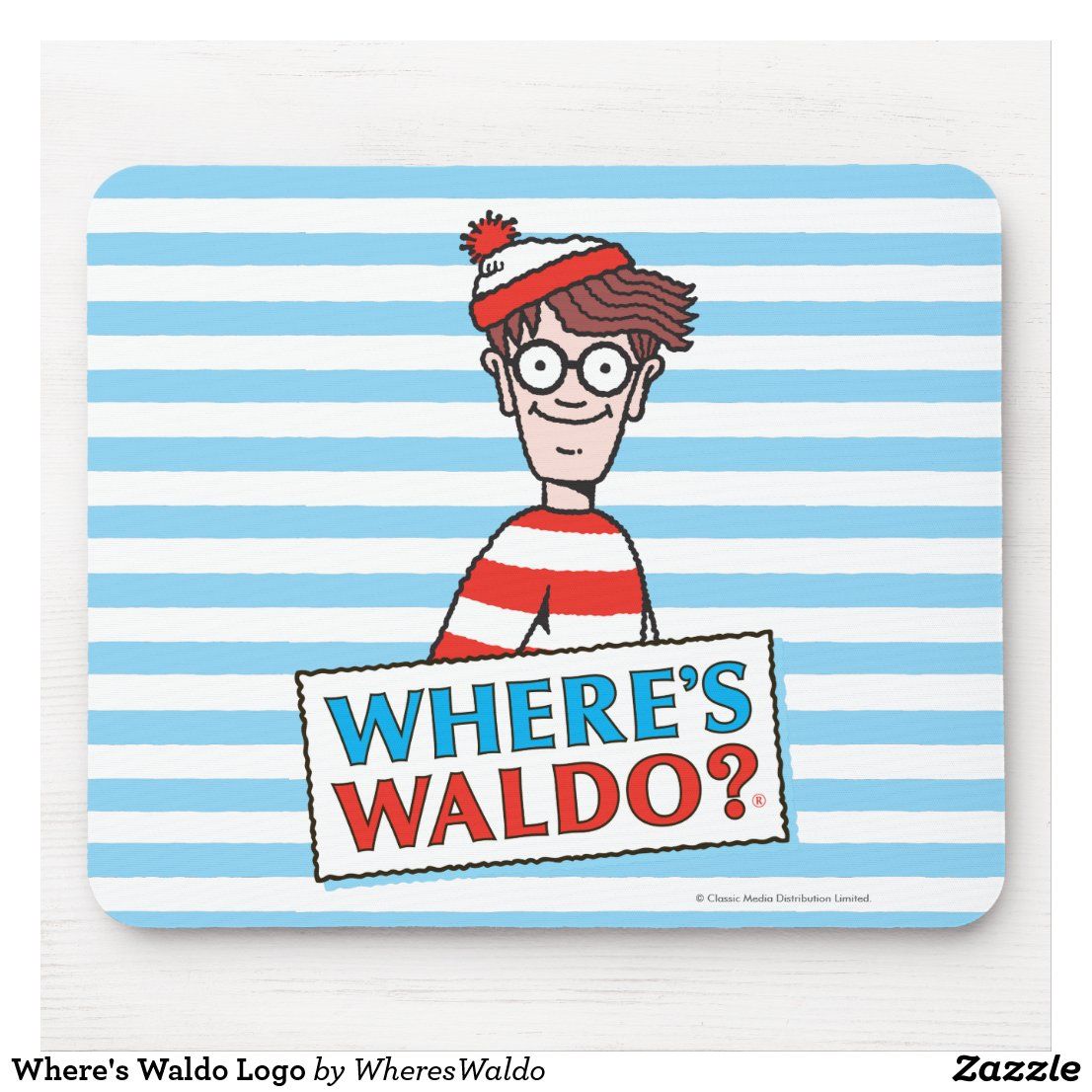 Find Waldo (A) Mouse Pad  9.25
