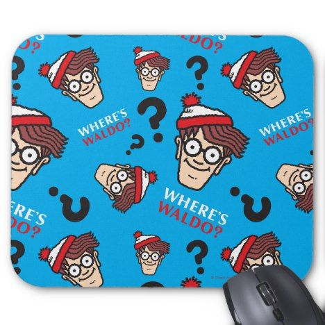 Find Waldo (B) Mouse Pad  9.25