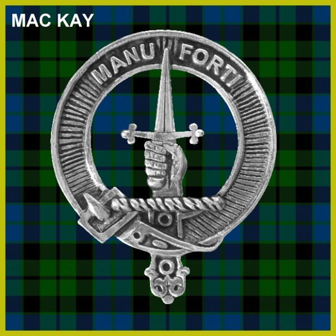 Clan MacKay Key Chain