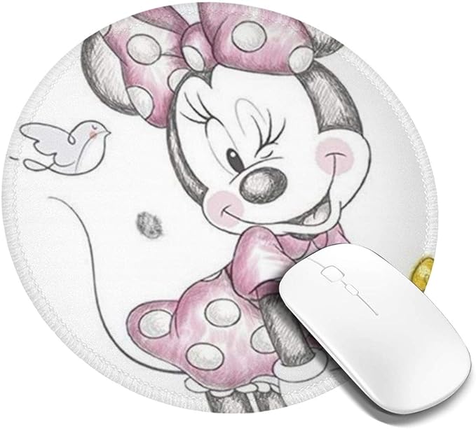Mickey Mouse & Minnie, Mouse Pad  9.25
