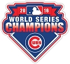 Chicago Cubs Championship Die-cut Vinyl Decal / Sticker ** 4 Sizes **