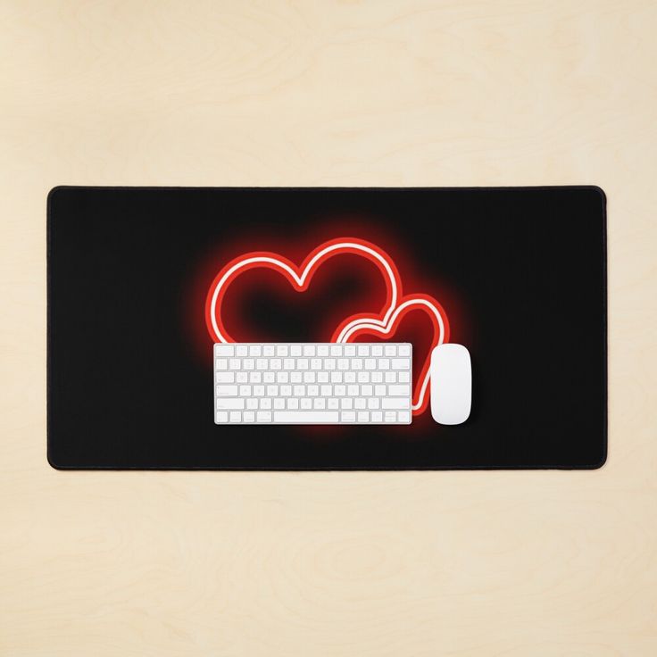 Valentines Day Type Mouse Pad 9.25