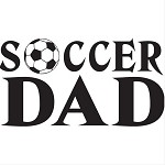 Soccer Dad Vinyl Decal ** 4 Sizes **