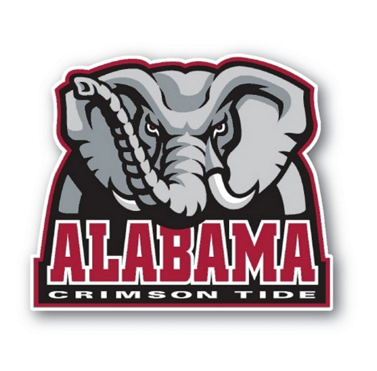 Alabama Crimson Tide Vinyl Die-Cut Decal ** 4 Sizes **