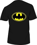 BATMAN MEN'S BLACK T-SHIRT