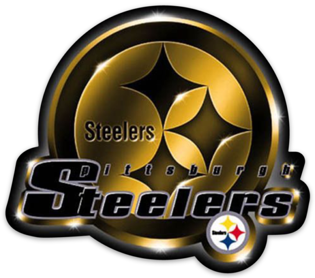 Helmet Pittsburgh Steelers Die-Cut Decal / Sticker ** 4 Sizes ** 