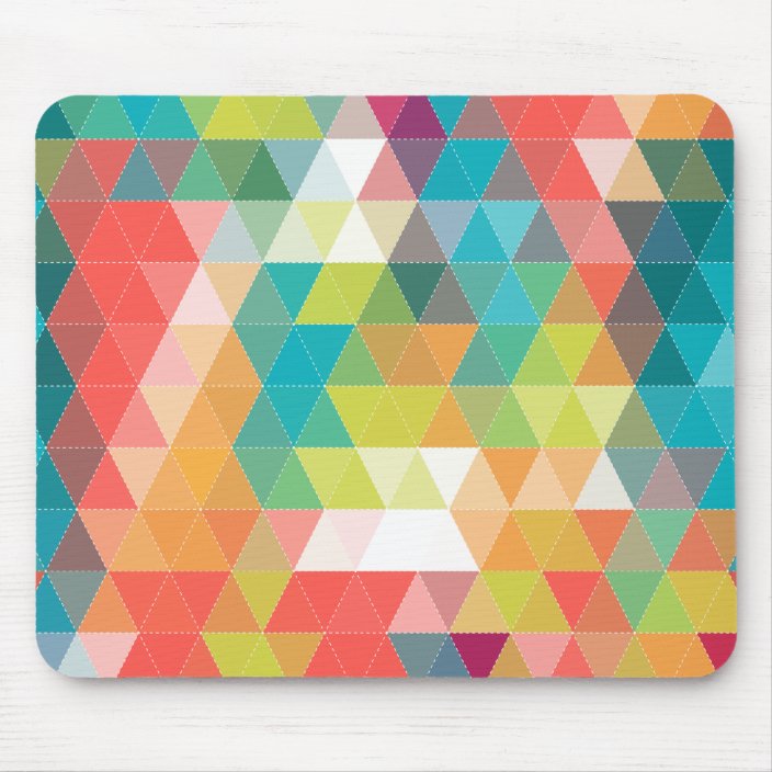 Hipster Doodle Mouse Pad 9.25