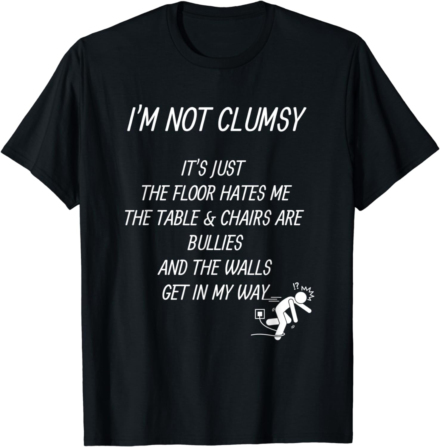 I'm Not Clumsy Mouse Pad 9.25