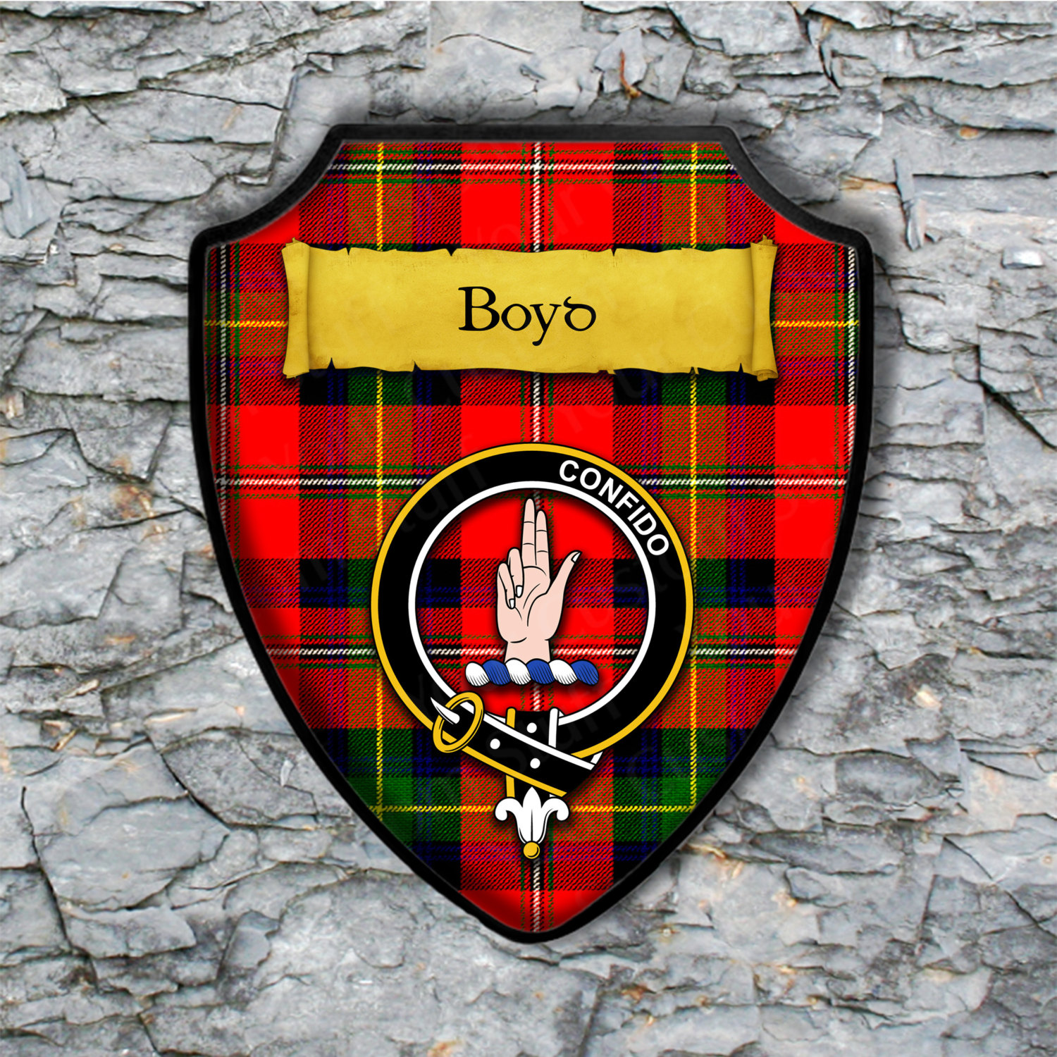 Clan Boyd Key Chain