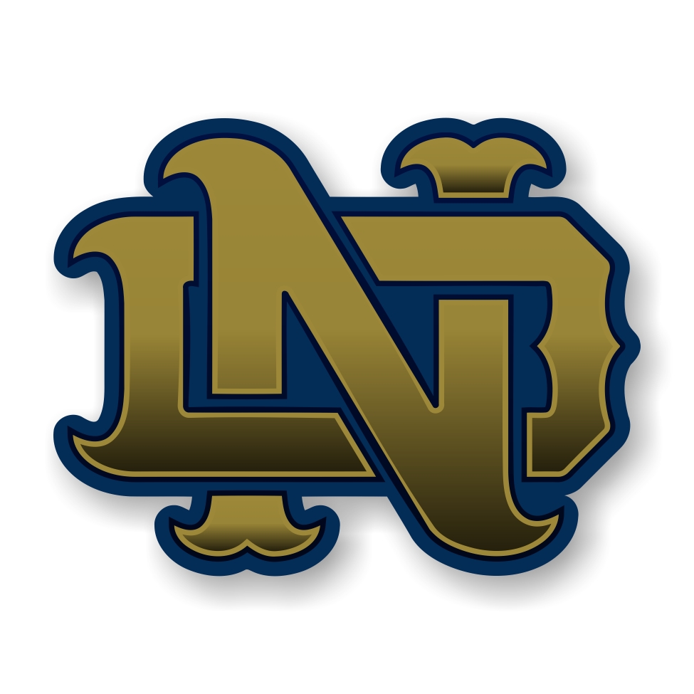 Notre Dame Fightin' Irish (E) Vinyl Die-Cut Decal / Sticker ** 4 Sizes **