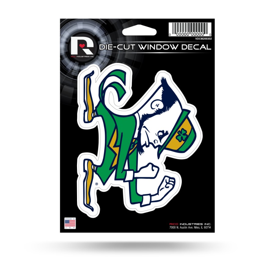 Notre Dame Fightin' Irish (H) Vinyl Die-Cut Decal / Sticker ** 4 Sizes **