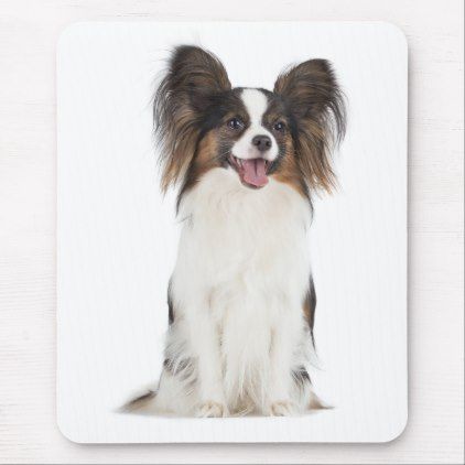 I Love my Papillon Mouse Pad 9.25