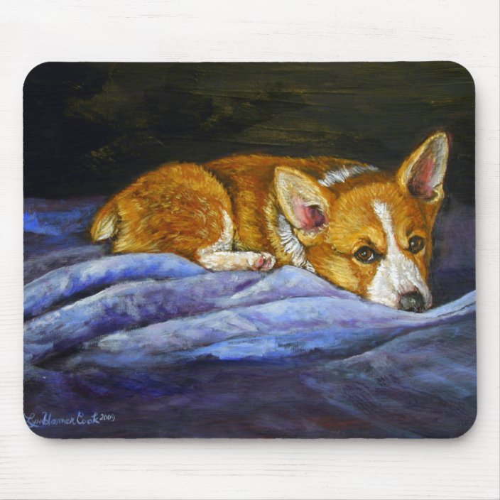 Pembroke Welsh Corgis Mouse Pad 9.25