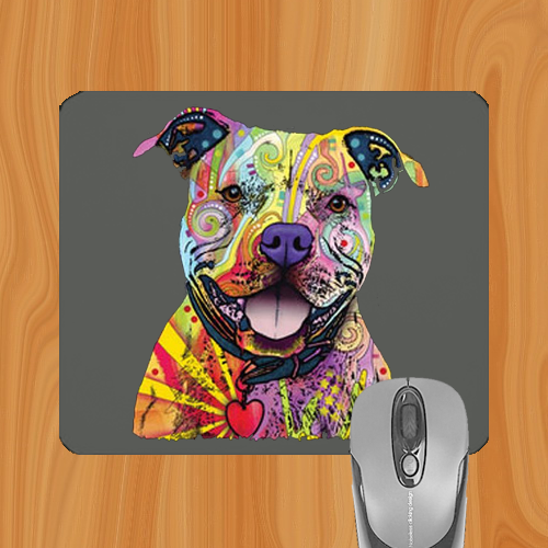 Pit Bull Photo Mouse Pad 9.25
