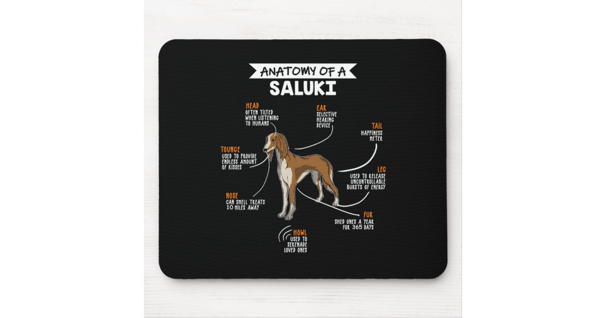 Saluki Mouse Pad 9.25