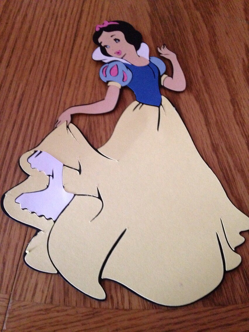 Snow White Die-cut Vinyl Decal / Sticker ** 4 Sizes **