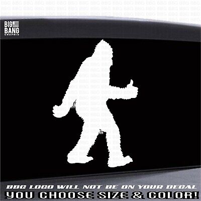 BigFoot Thumbs up Silhouette Die-cut Vinyl Decal / Sticker ** 4 Sizes ** 