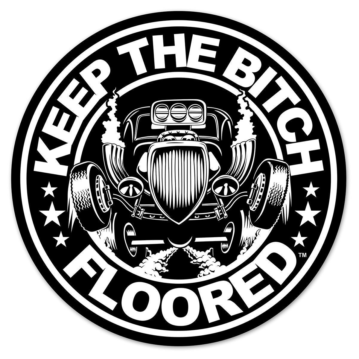 Hot Rod Rat Rod Garage Die-cut Vinyl Decal / Sticker ** 4 Sizes **