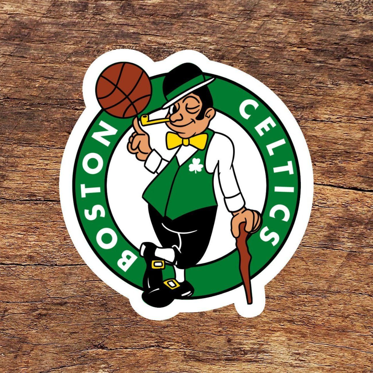 Boston Celtics (D) Vinyl Die-Cut Decal / Sticker ** 4 Sizes **