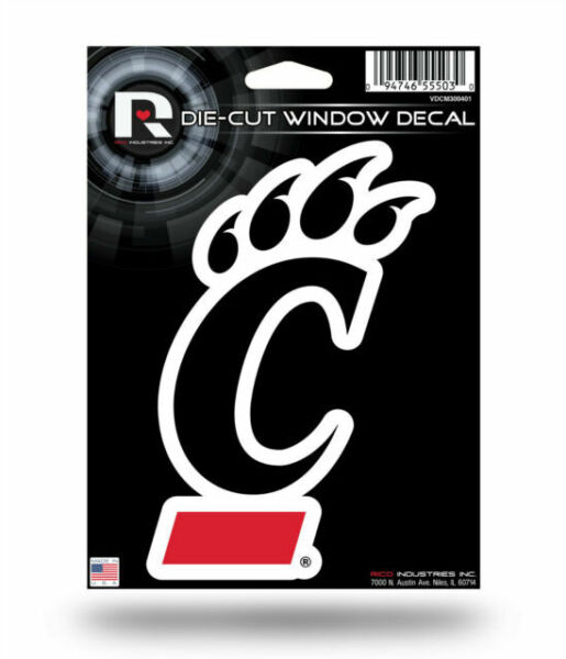 Cincinnati Bearcats (A) Vinyl Die-Cut Decal / Sticker ** 4 Sizes **