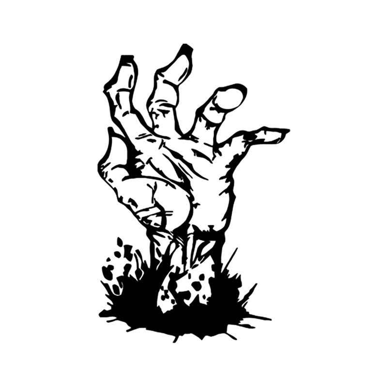 Crawling Zombie  Die-cut Vinyl Decal / Sticker ** 4 Sizes **