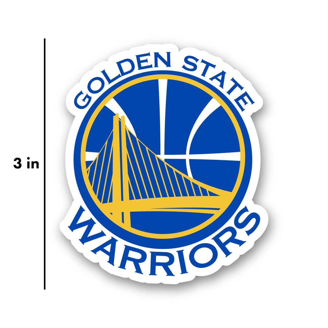 Golden State Warriors (C) Vinyl Die-Cut Decal / Sticker ** 4 Sizes **