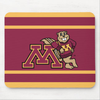 Minnesota Golden Gophers (Goldy)  Mouse Pad (A) 9.25