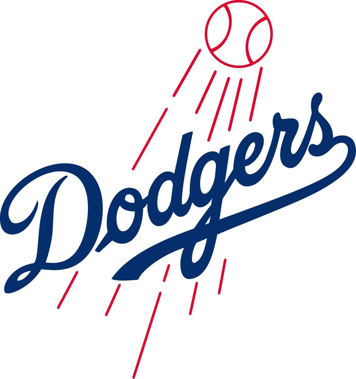 Los Angeles Dodgers (B) Vinyl Die-Cut Decal / Sticker ** 4 Sizes **