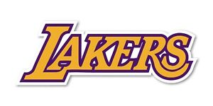 Los Angeles Lakers (B) Vinyl Die-Cut Decal / Sticker ** 4 Sizes **