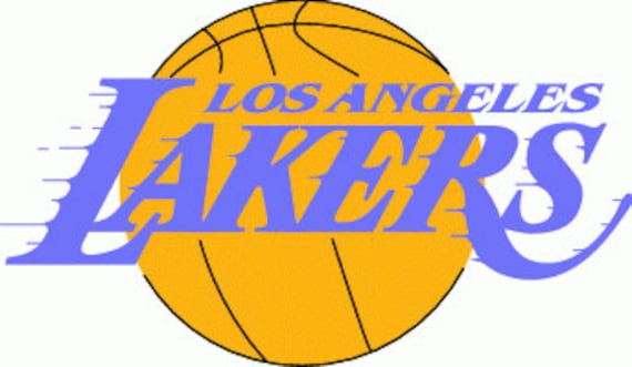 Los Angeles Lakers (C) Vinyl Die-Cut Decal / Sticker ** 4 Sizes **