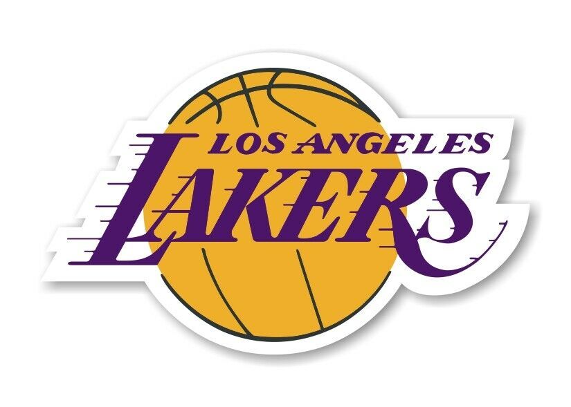 Los Angeles Lakers (D) Vinyl Die-Cut Decal / Sticker ** 4 Sizes **
