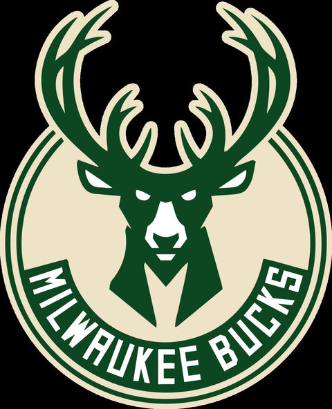 Milwaukee Bucks (E) Vinyl Die-Cut Decal / Sticker ** 4 Sizes **