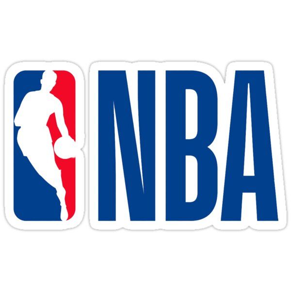 NBA (D) Vinyl Die-Cut Decal / Sticker ** 4 Sizes **