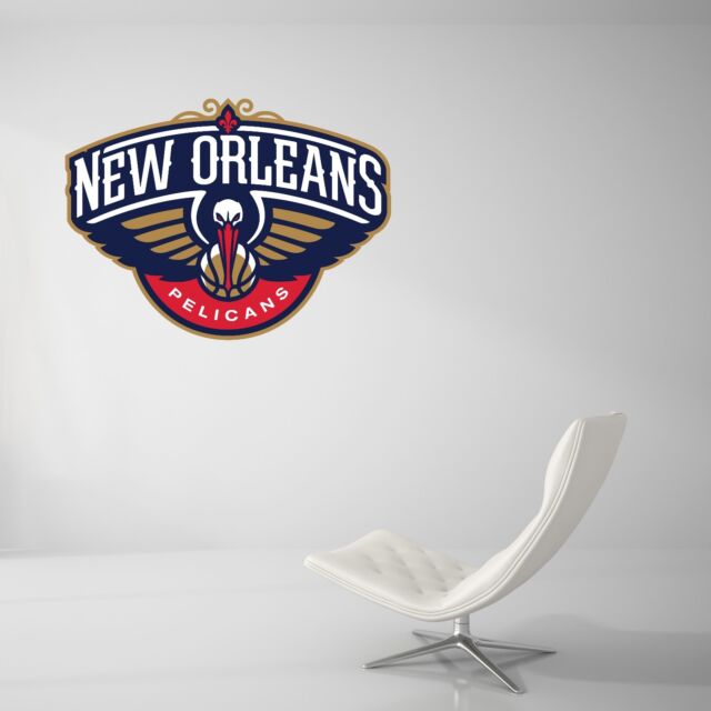 New Orleans Pelicans (A) Vinyl Die-Cut Decal / Sticker ** 4 Sizes **