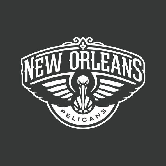 New Orleans Pelicans (D) Vinyl Die-Cut Decal / Sticker ** 4 Sizes **