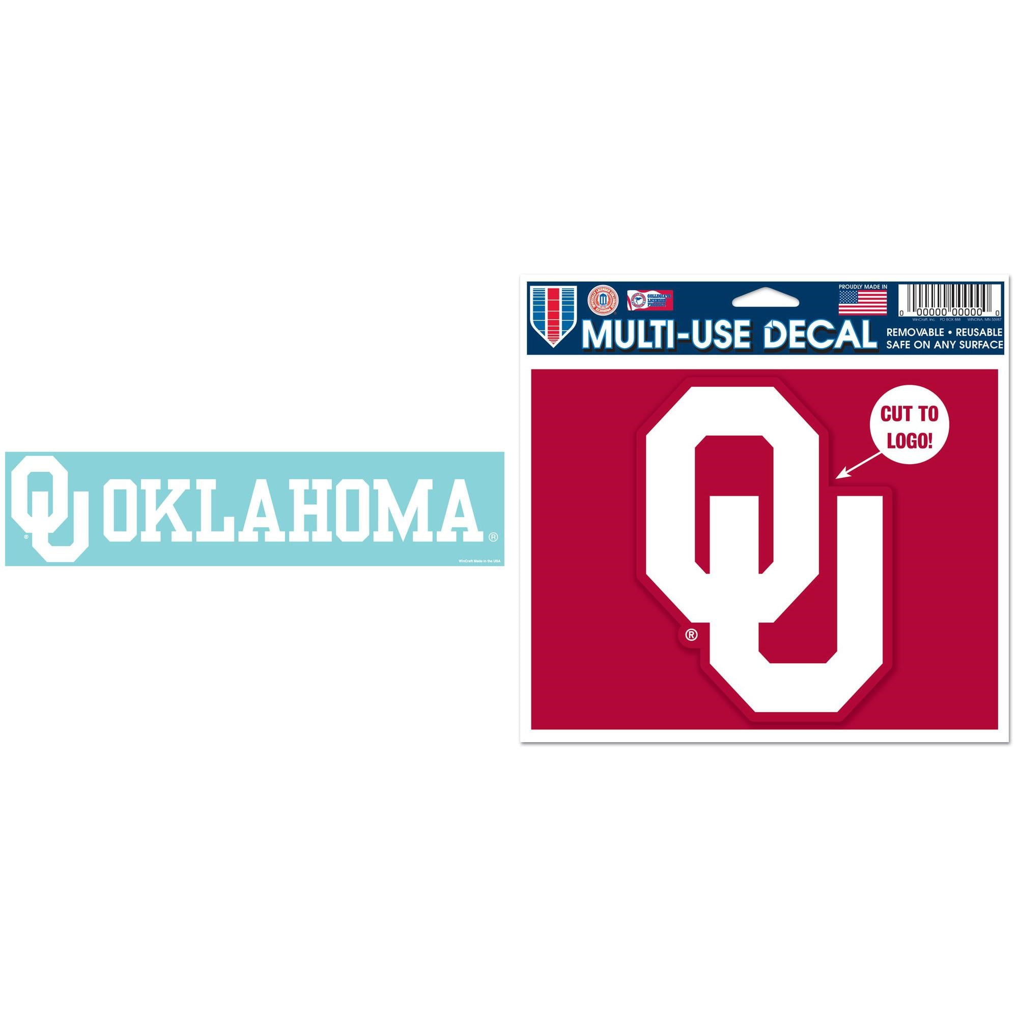 Oklahoma Sooners (F) Vinyl Die-Cut Decal / Sticker ** 4 Sizes **