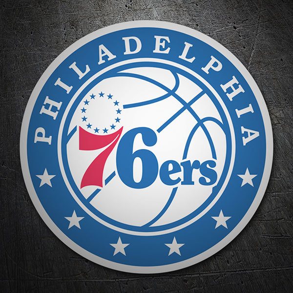 Philadelphia 76ers (D) Vinyl Die-Cut Decal / Sticker ** 4 Sizes **
