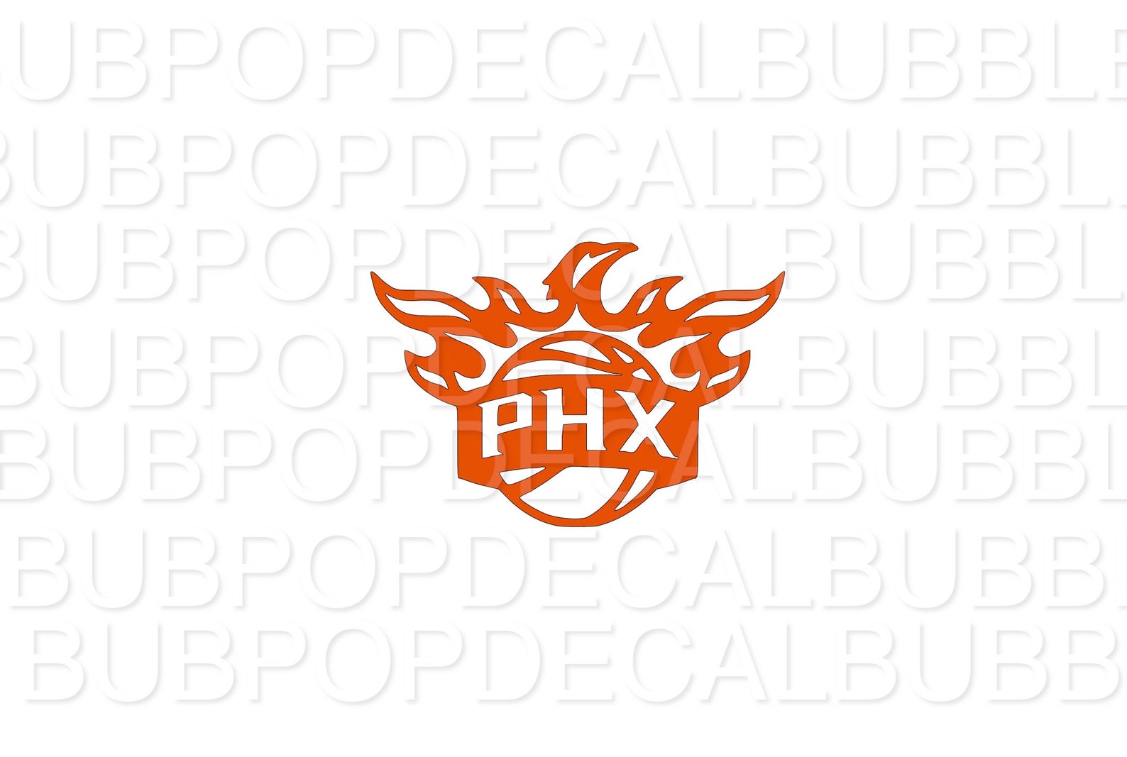 Phoenix Suns (B) Vinyl Die-Cut Decal / Sticker ** 4 Sizes **