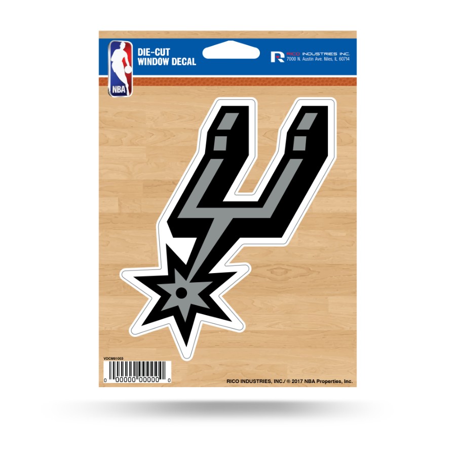 San Antonio Spurs (B) Vinyl Die-Cut Decal / Sticker ** 4 Sizes **