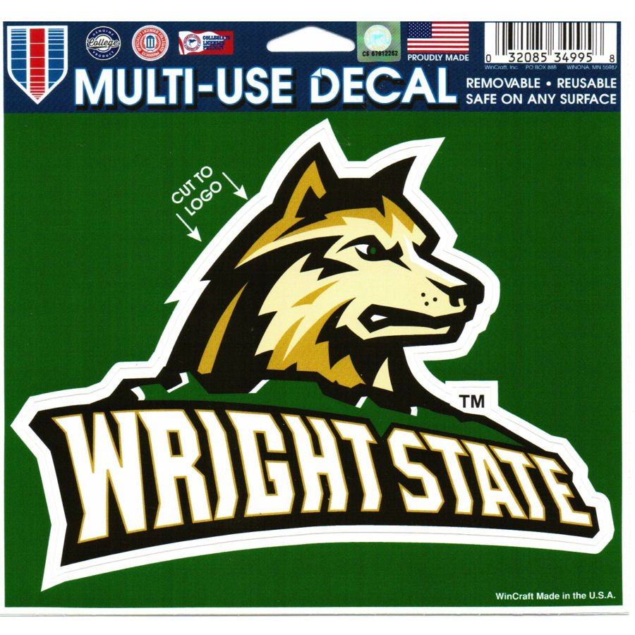 WSU Wright State University Raiders Ohio (B) Vinyl Die-Cut Decal / Sticker ** 4 Sizes **