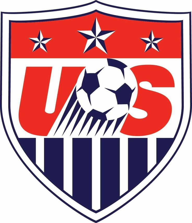 USA Soccer Emblem (b) Vinyl Die-cut Decal / Sticker ** 3 Sizes **