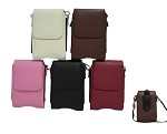 Leather Cell Phone Case for Most Touch Screen Phones