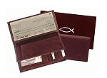 Checkbook Wallet w/ Removable Cover 