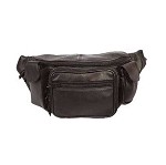 Dark Brown Leather Fanny Pack
