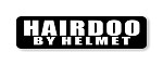 " HAIRDOO BY HELMET!" Helmet Biker Motorcycle Decal
