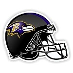 Helmet Baltimore Ravens Die-Cut Decal / Sticker ** 4 Sizes **