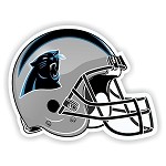 Helmet Carolina Panthers Die-Cut Decal / Sticker ** 4 Sizes **